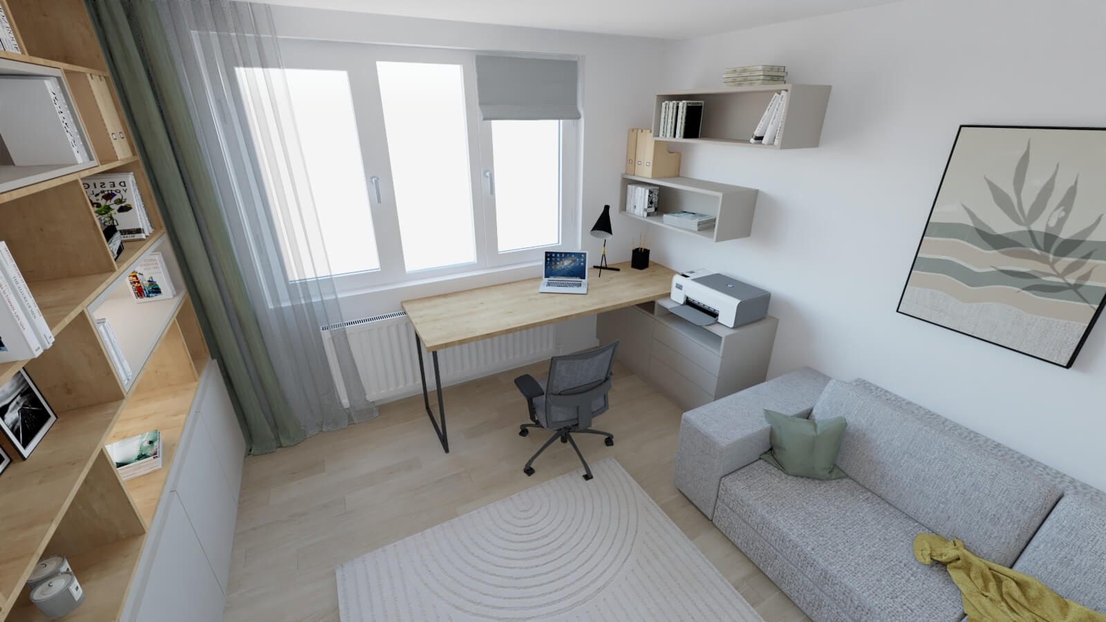 Kompletná rekonštrukcia 3-izbového bytu Južná trieda, Košice 2022