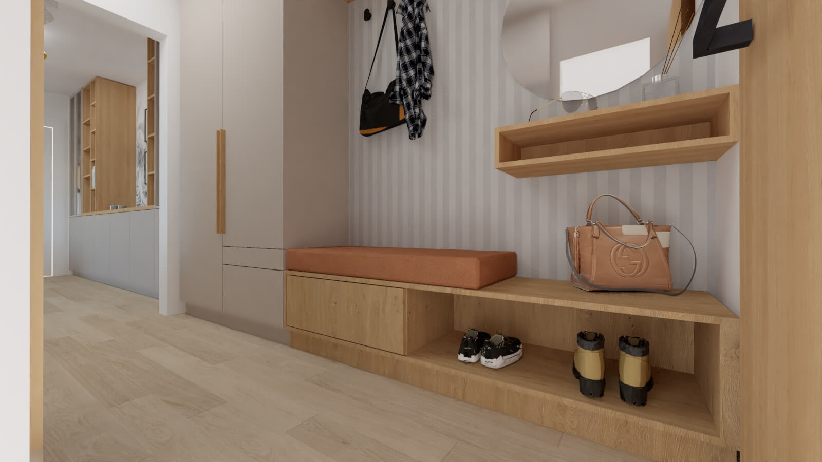 Kompletná rekonštrukcia 3-izbového bytu Južná trieda, Košice 2022